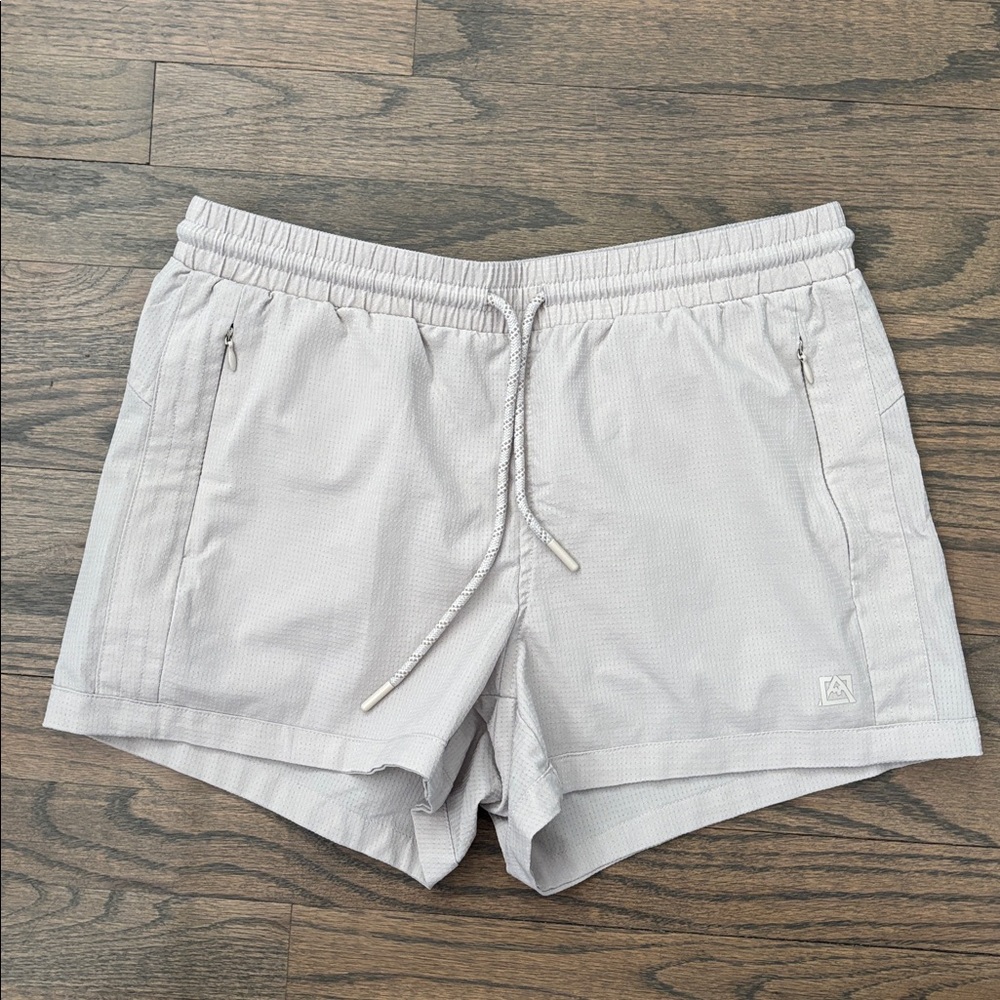 Avalanche Tan Athletic Shorts